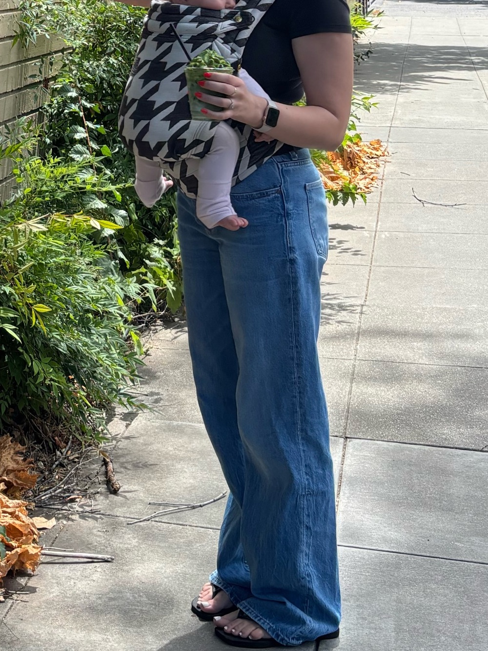 Zara TRF High-Waist Wide Leg Jeans